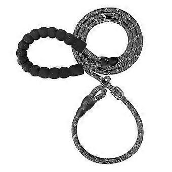 Reflektierende Slip Lead Dog Leine für kleine Welpen mittlere und große Hunde Training und Gehen, Klettern Seil Leine