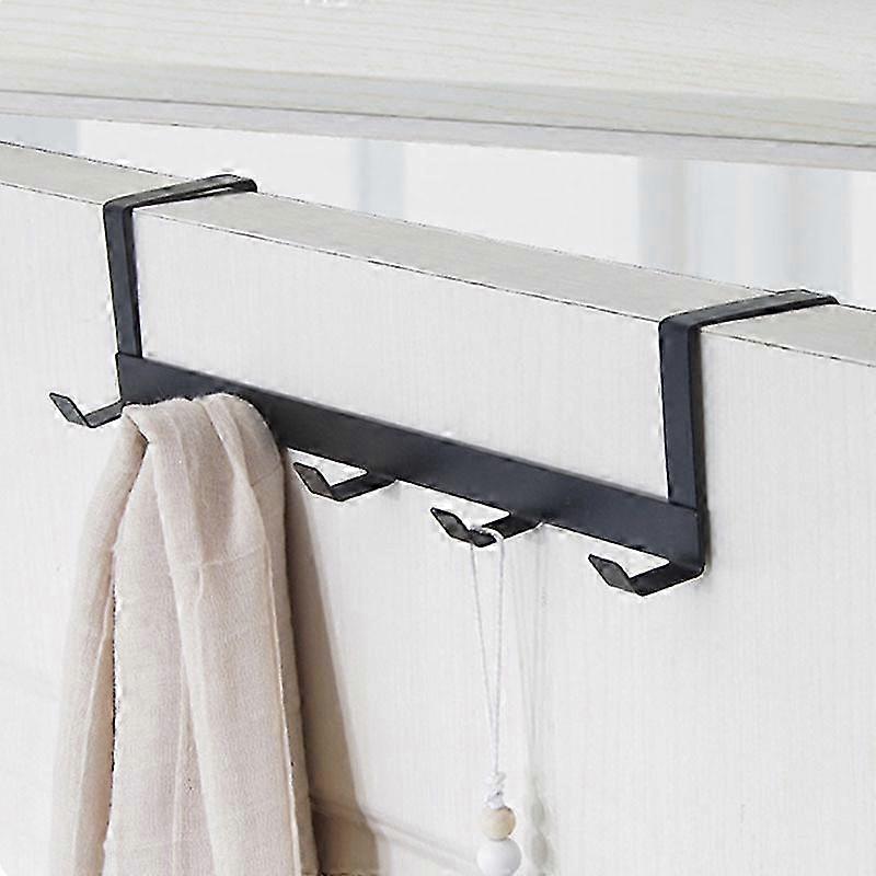 2 Pack, Behind the Door Hook, Kitchen Cabinet Hook, Black