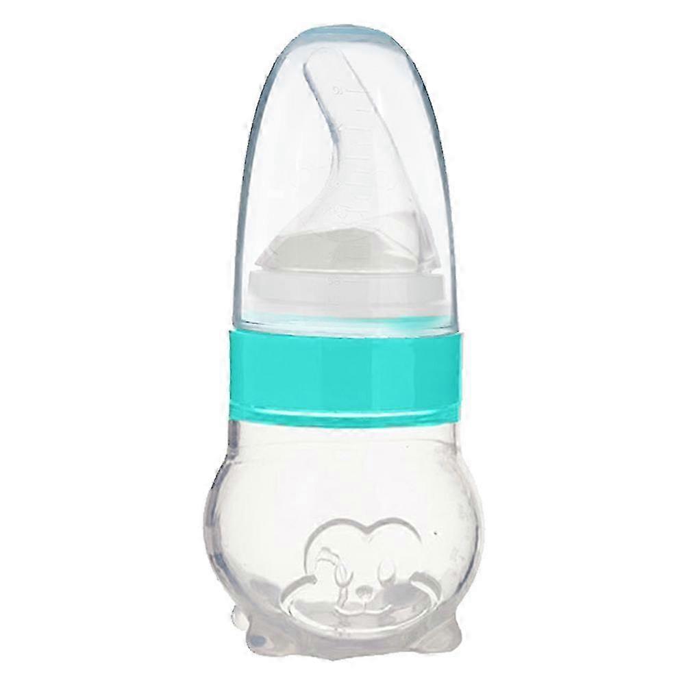 Silicone Self-Feeding Spoon Gentle Squeeze