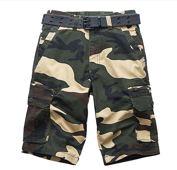 Men's Plus Size Casual Shorts Workwear Camo Sport Fashion Beach