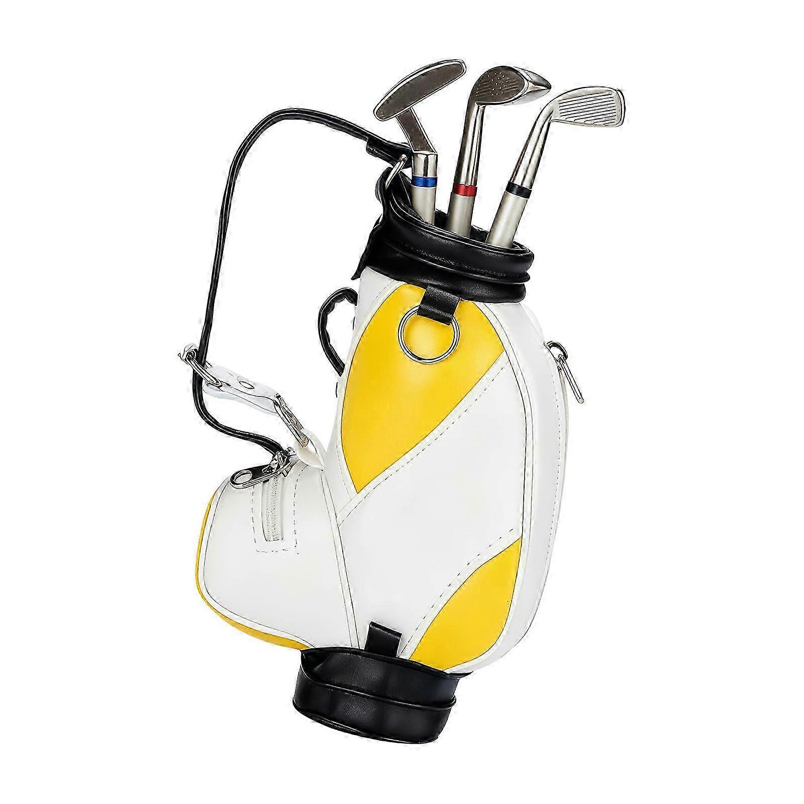 Golf Club Shape Pen Holder Set
