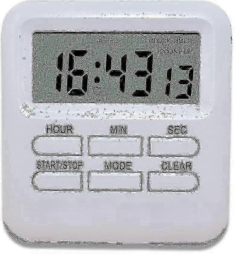 Digital Timer With 3 In 1 Clock / Alarm Function, Magnetic Kitchen Timer, Countdown Stopwatch Timer