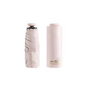 Travel Umbrella with UV 99.9% Protection, Compact Foldable Design, Lightweight for Sun and Rain
