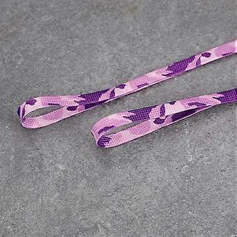 New Cream Camouflage Print Shoelaces for Sneakers Flat Shoelace Shoes Accessories  0.8CM Width  120/140/160CM for AF1 Shoe Laces