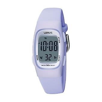 Lorus watches Quartz Digital Child Watch with R2385CX9 Rubber Bracelet