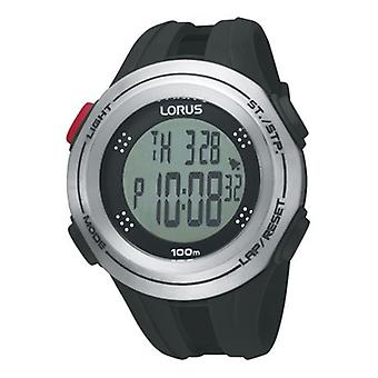 Lorus watches Digital Quartz Men's Watch with R2303DX9 Rubber Bracelet
