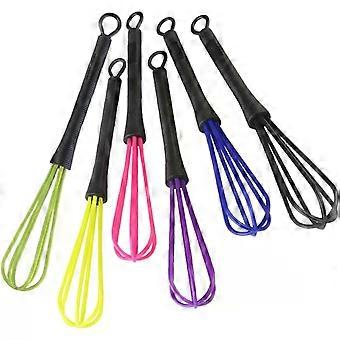 6pcs Plastic Balloon Whisk for Salon Hairdresser Mixer Stirrer