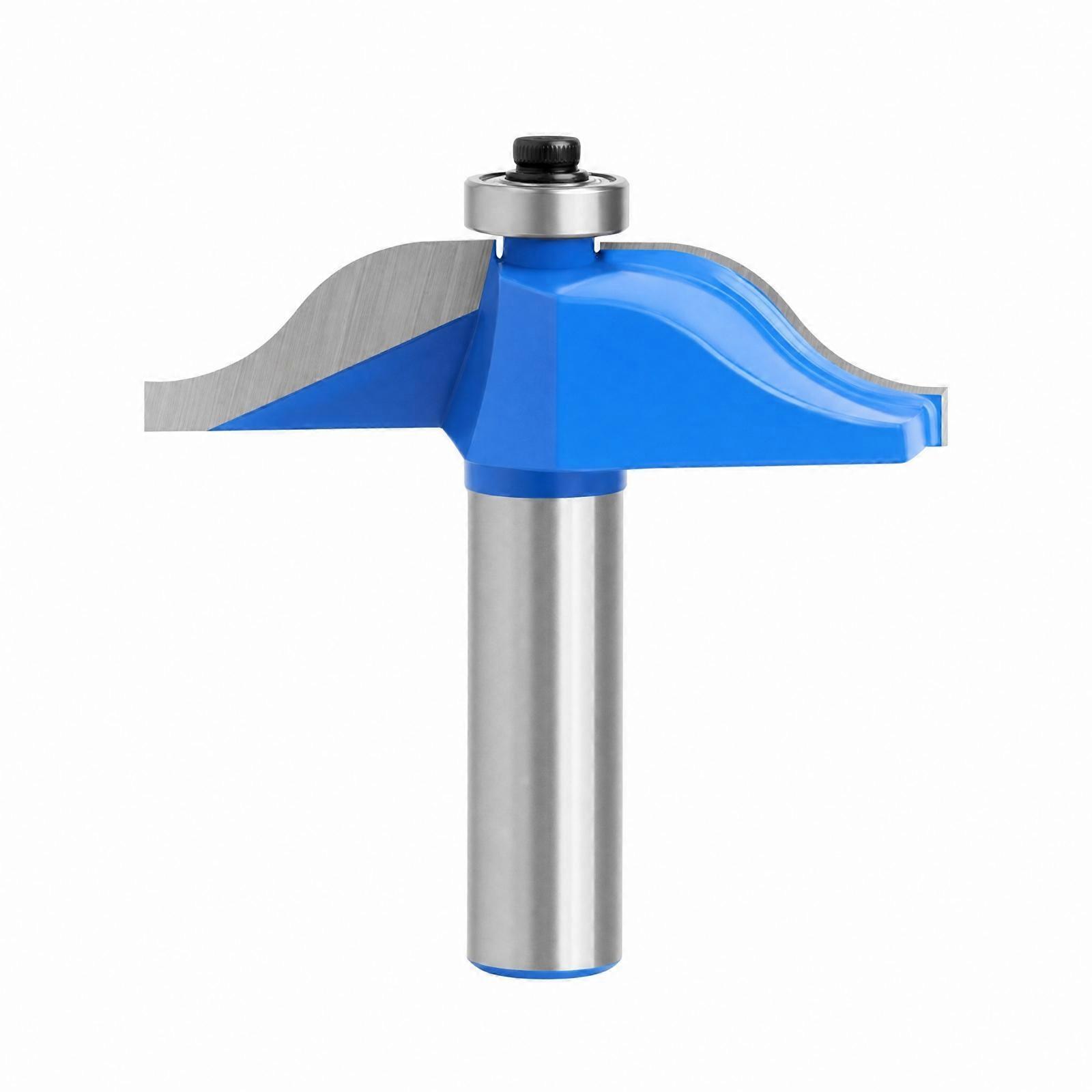 Profiled Cutter Bit with 12 Mm Shank Multi-Material Compatible Edge Routing Bit
