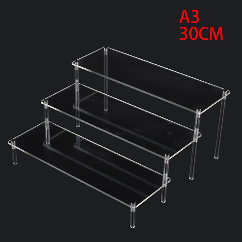 Acrylic Cosmetics Storage Rack Cartoon Character Ladder Frame Model Display Rack