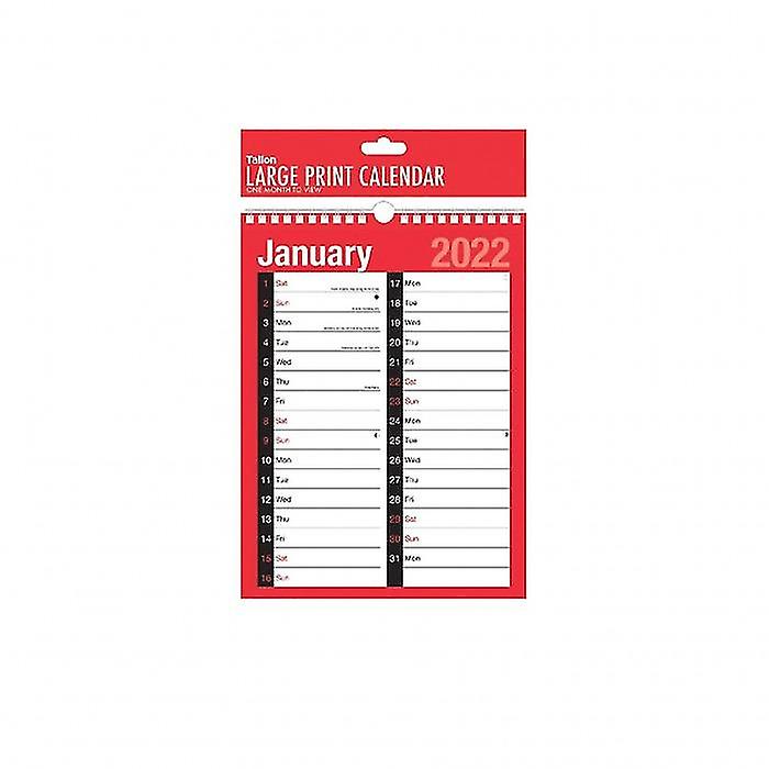 Tallon 2022 A4 Wall Planner (Pack Of 12)