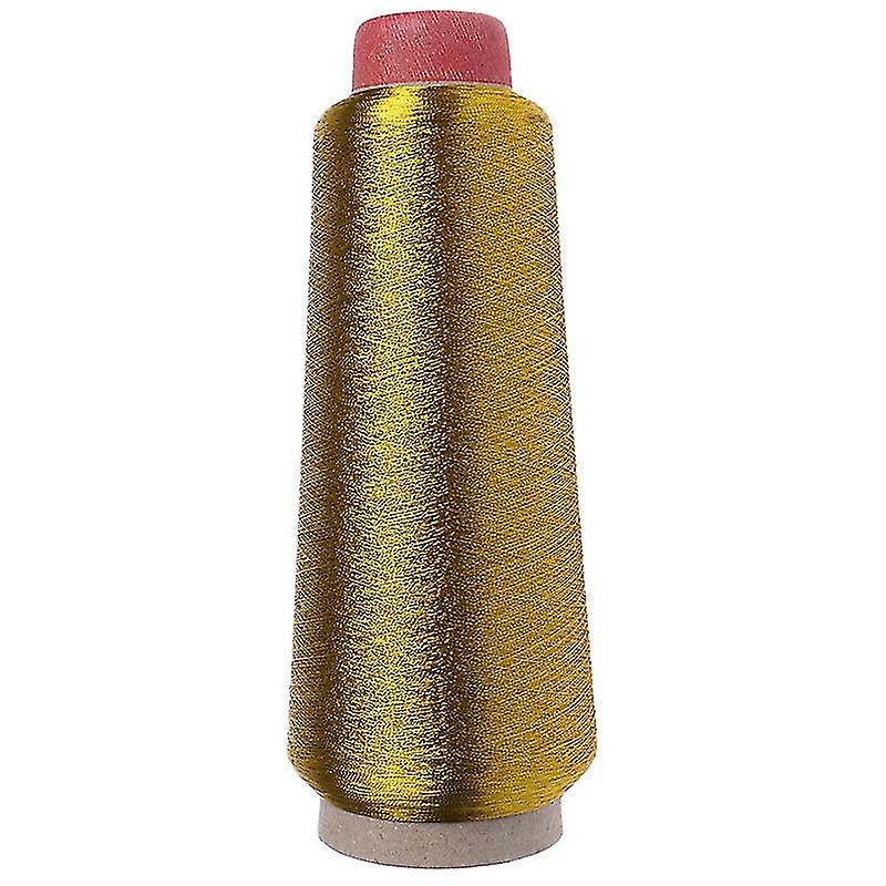 1pc Sewing Machine Cone Threads Polyester Overlocking All Purpose Golden Silver