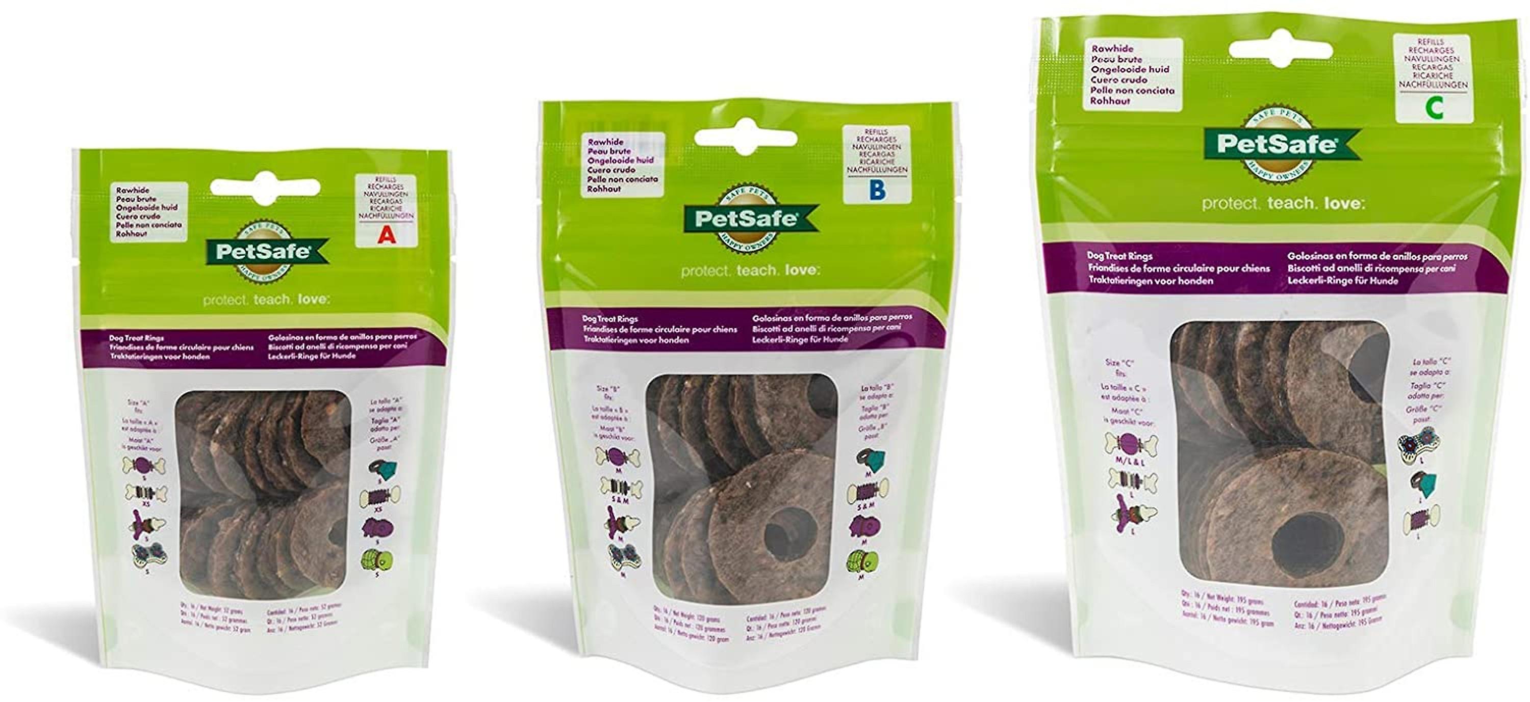Busy Buddy Rawhide Treat Refill Size C