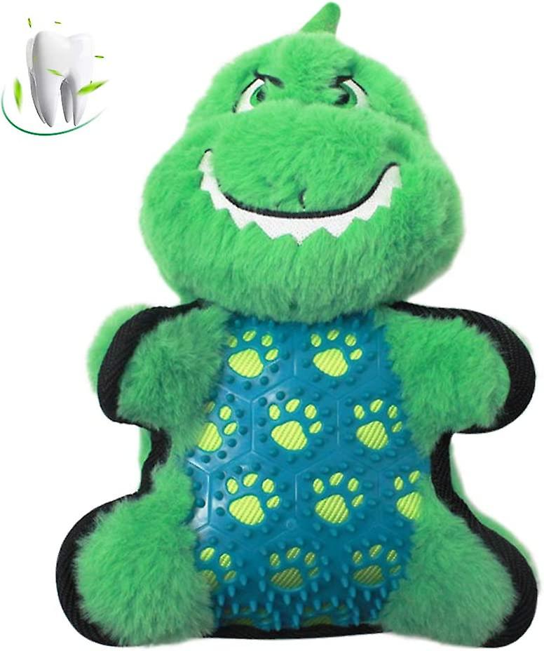 Squeaky Dog Toys, Puppy Teething Chew Toy, Interactive & Indestructible Chew Toys For Large Medium Small Aggressive Chewers, Made With Safe Faux Fur A