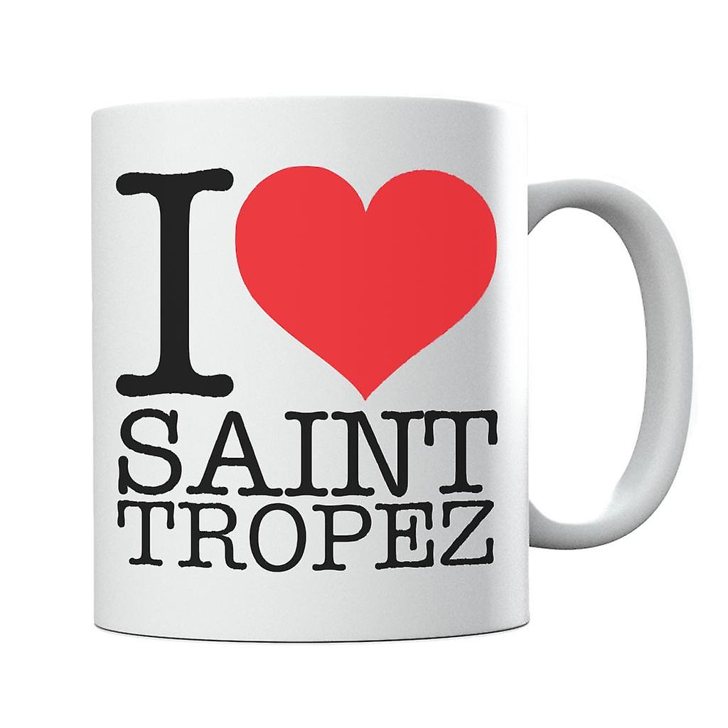 I Love Saint Tropez Mug