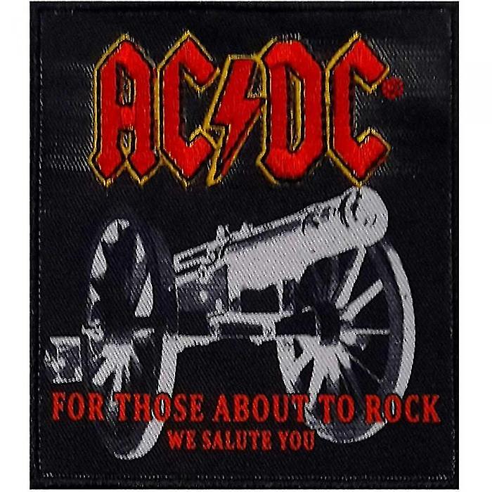 AC/DC Logo Woven Cannon Patch