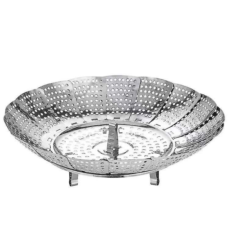 Stainless Steel Steamer With Extendable Handlevegetable Steamer Basket