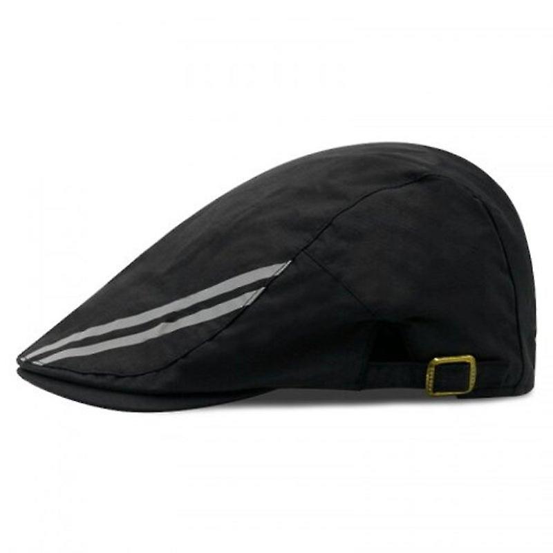 Breathable Waterproof Quick Drying Beret For 56 59Cm Black Hats