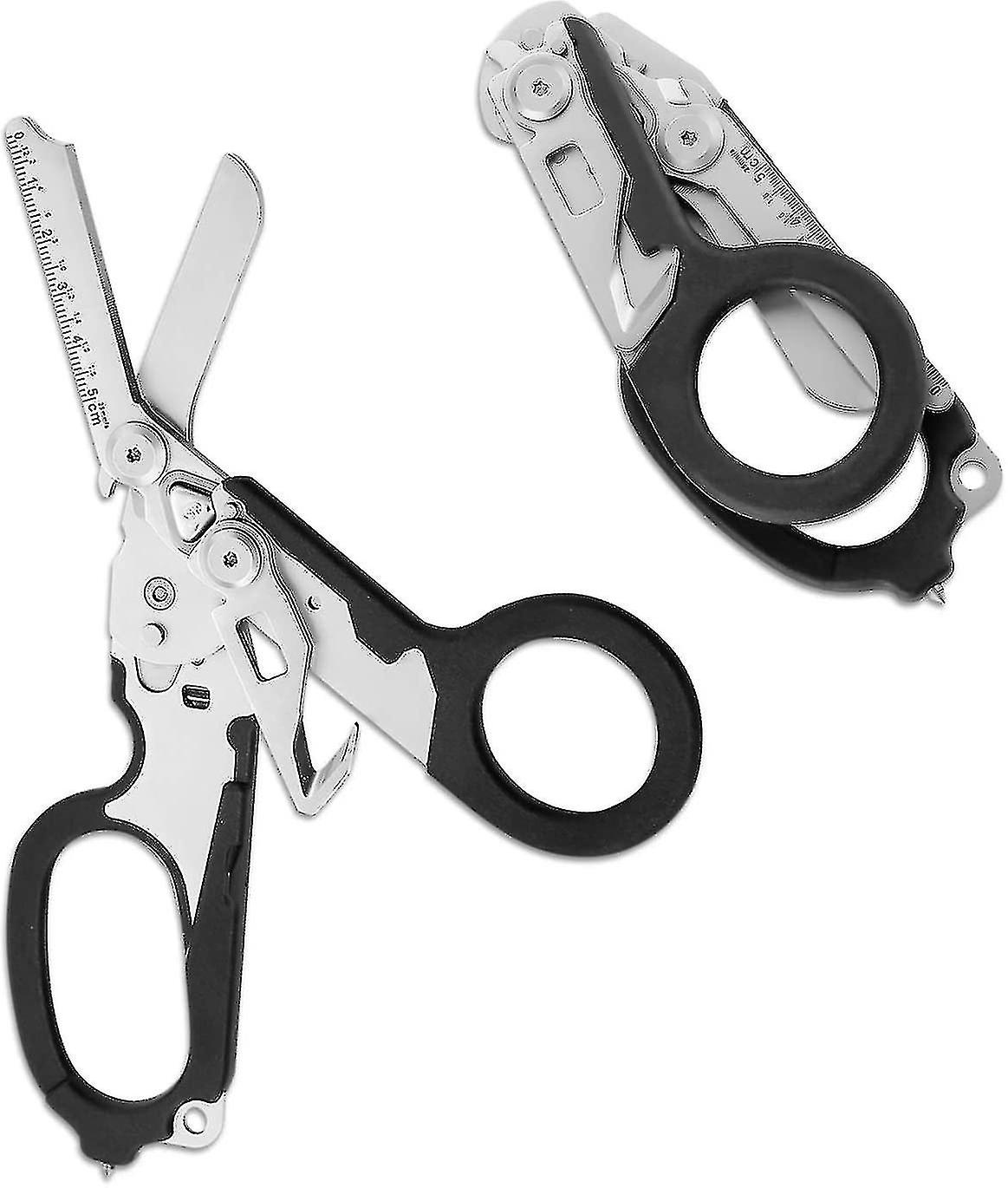 Multitool Folding Pliers - Functions Scissors With Utility Holster,mini Portable Outdoor Emergency Response Folding Pliers