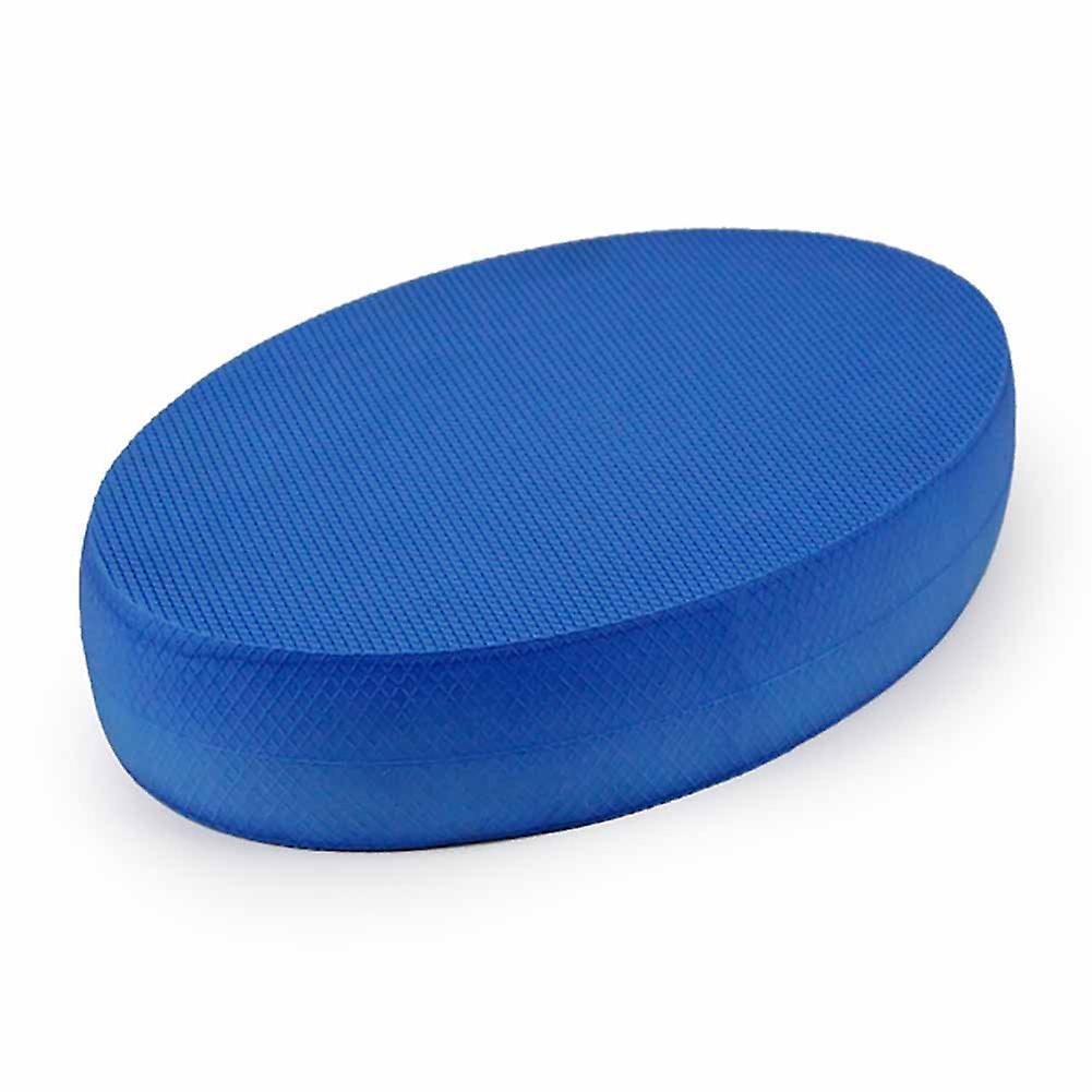 Oval Foam Balance Pads, NonSlip for Physical Therapy, Blue