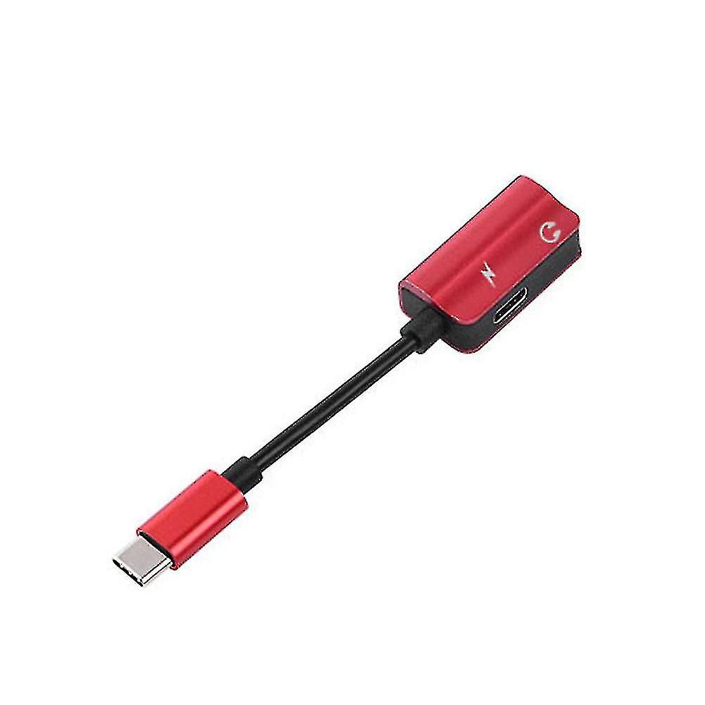 Usb-c Type-c To 3.5mm Jack Aux Headphone o Splitter Charging Adapter Cable