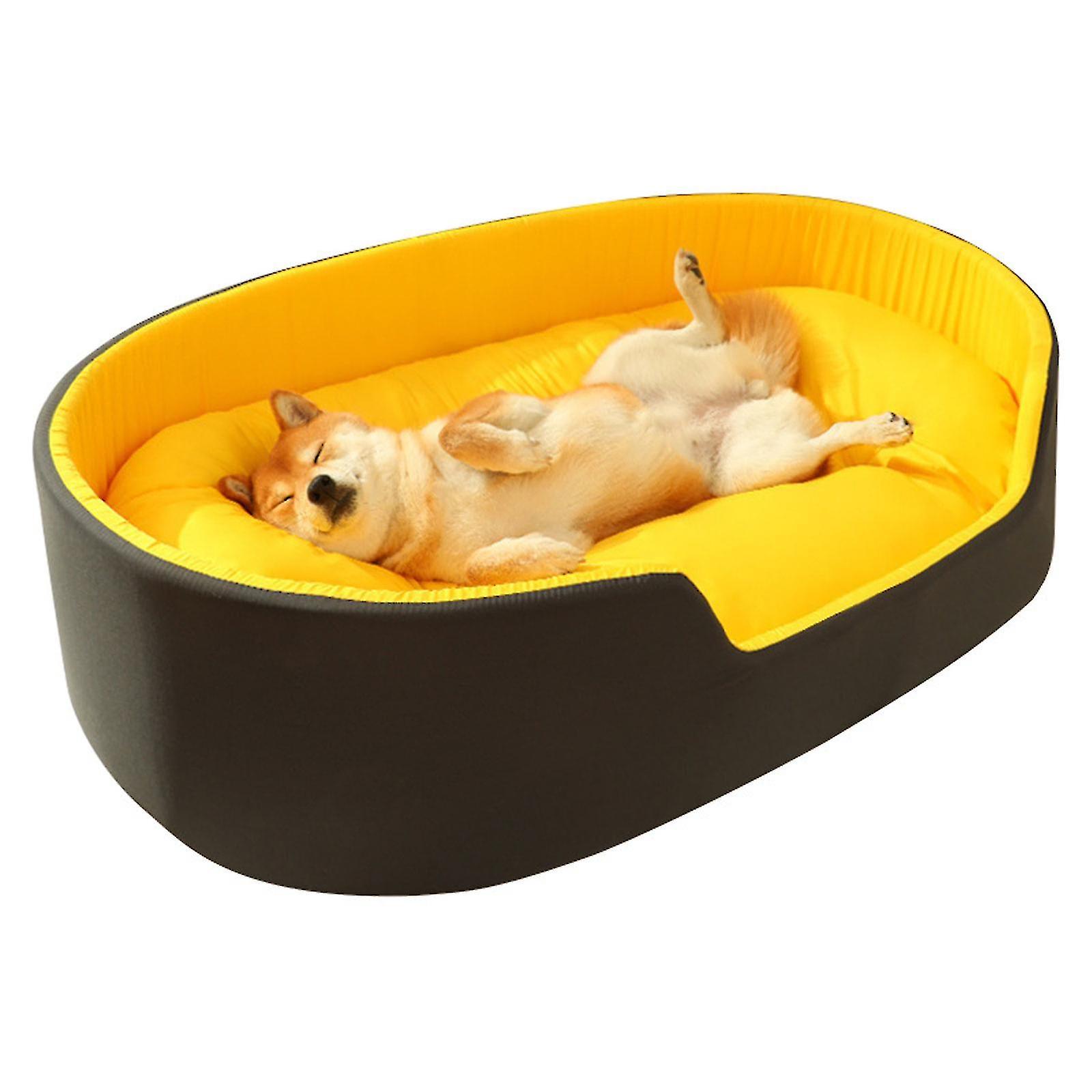 Double-color Cat Dog Bed Puppy Bed Soft Warm Fleece Kitten Nest Pet Sofa Cat Beds