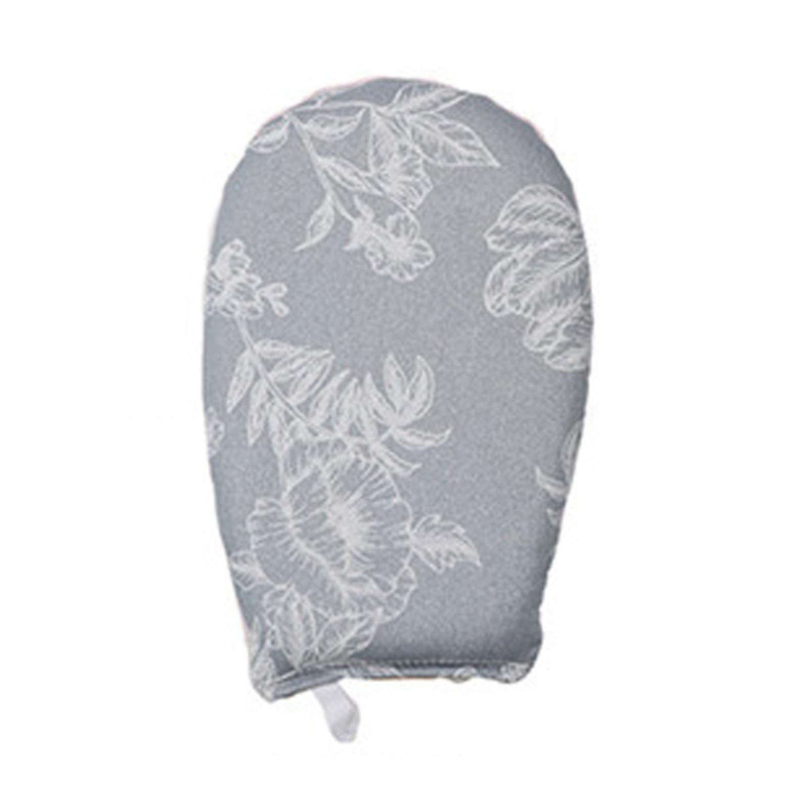 Handheld Ironing Board with Finger Hoop Heat Resistant Anti-scald Steaming Iron Mitt