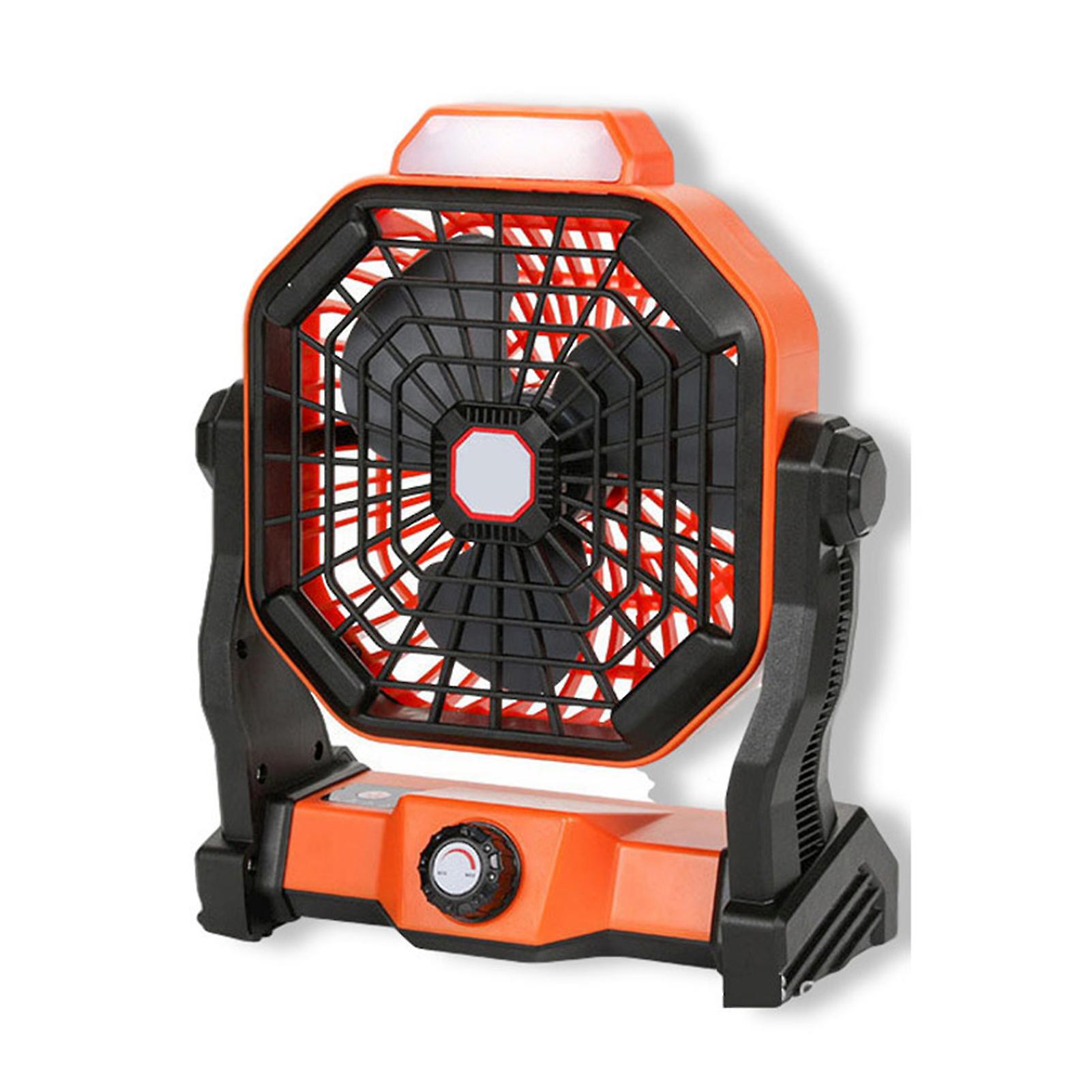 Personal Camping Fan With Led Light Portable Lightweight Camp Tent Fan With Light For Emergency Hiking Home Use