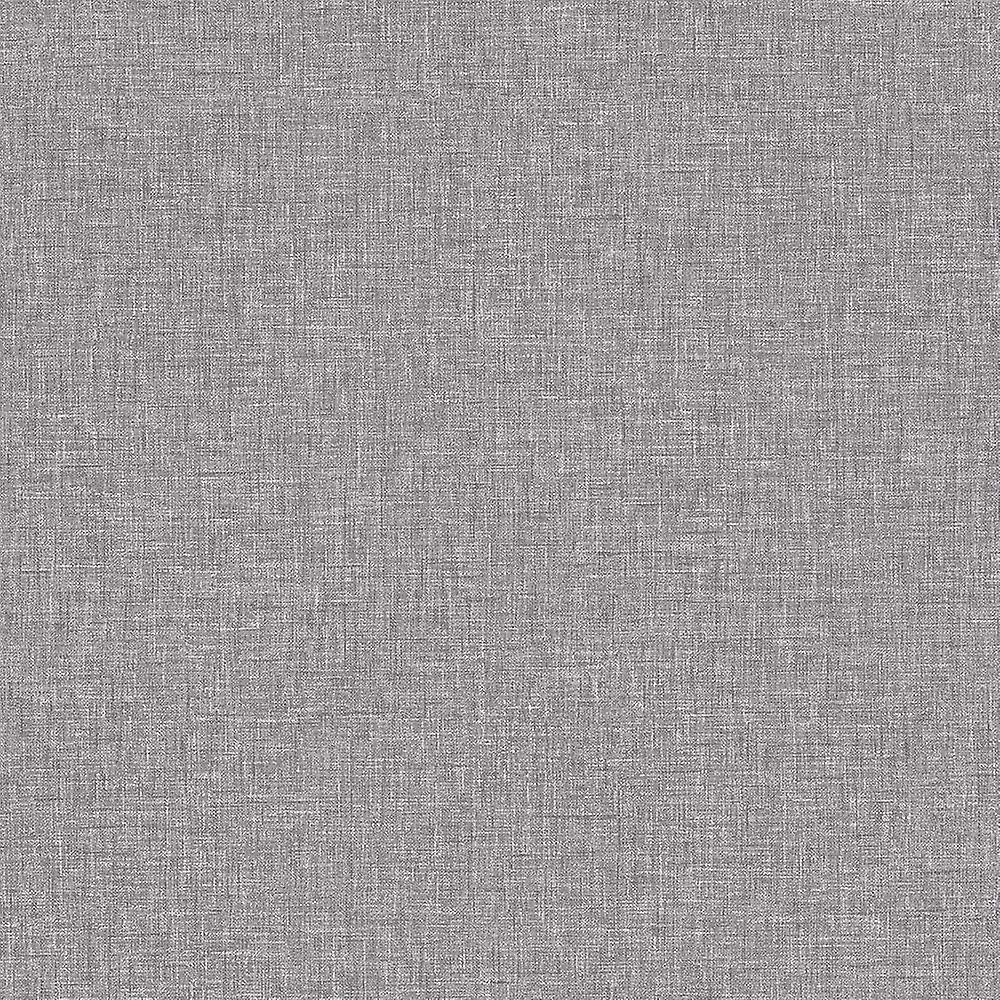 Linnen textuur midgrijs behang