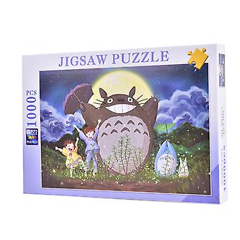 1000 Stück Puzzle Holzpuzzle Erwachsene Kinder bauen meinen Nachbarn totoro zusammen