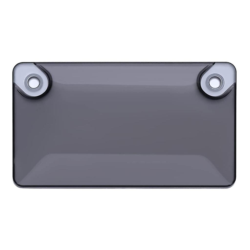 兼容改进外观时尚摩托车车牌盖气泡色烟雾虫盾标签保护器