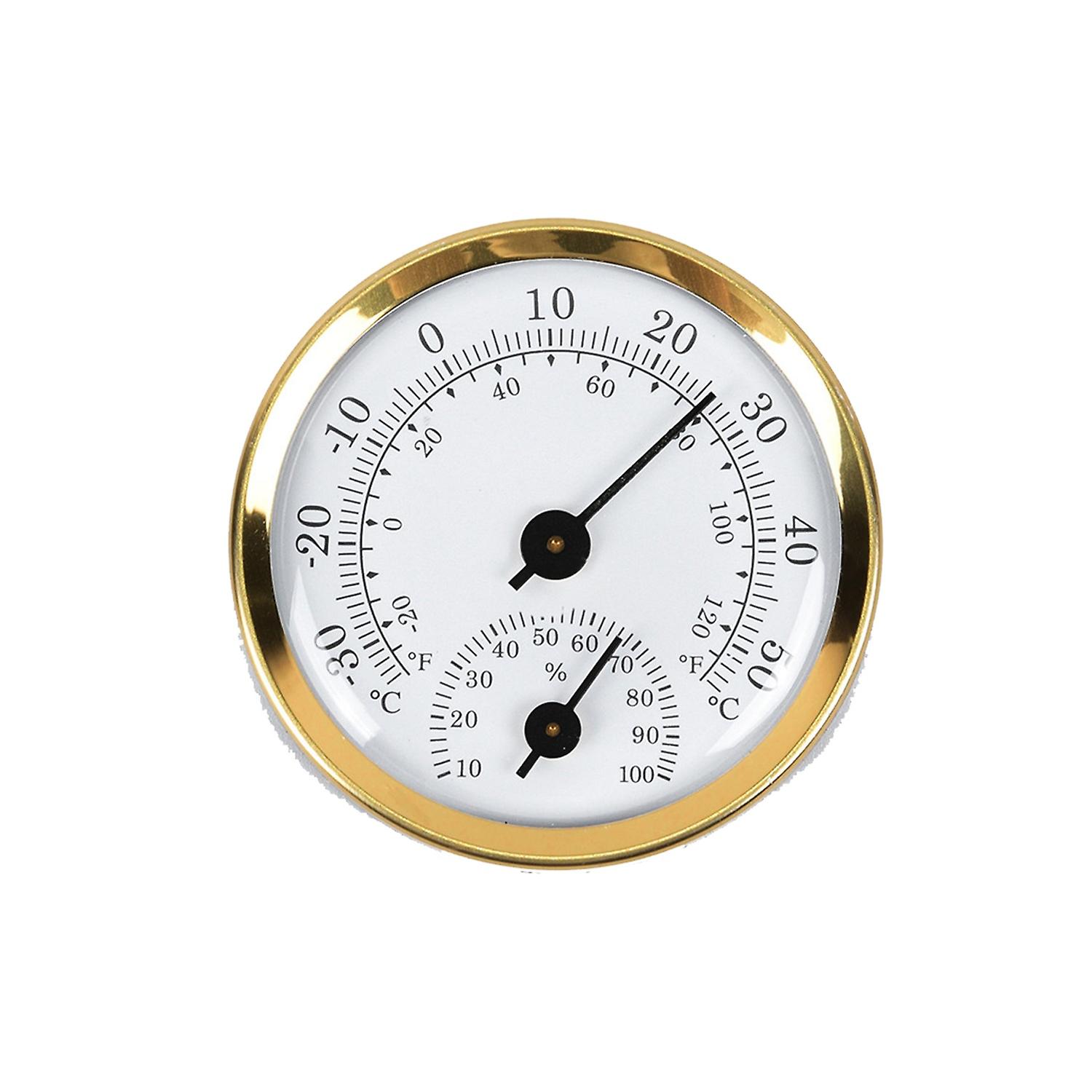 Mini Portable Humidity Temperature Meter Analogue Display Temperature Humidity Testing Wall Mounted 