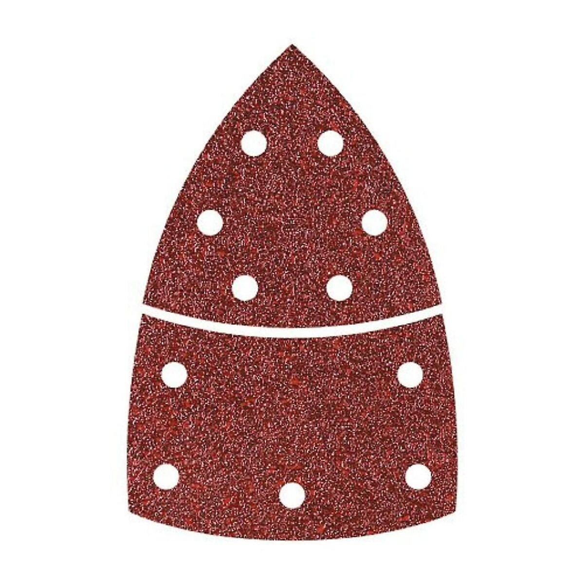 Sandpaper Wolfcraft 1813000 80 g 10Units (9,5 cm)