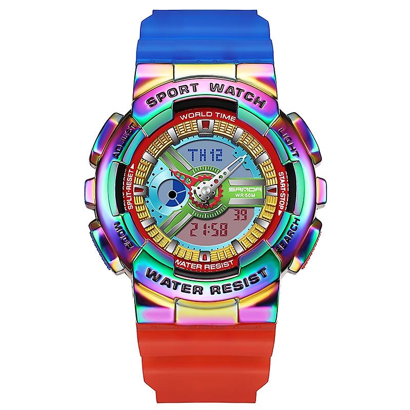 SANDA 3137 Dual Display Electronic Watch