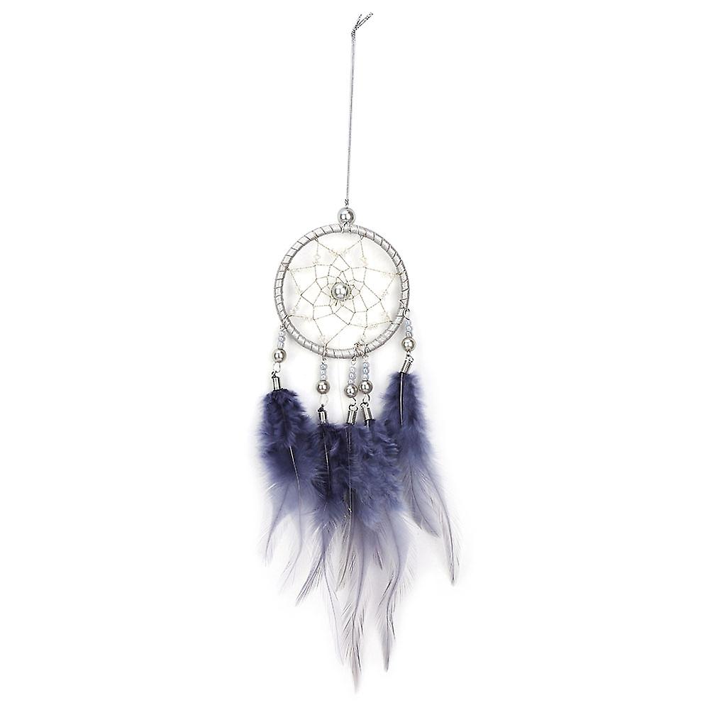 DIY handgemachte Traumfänger Fee String Dekoration Ornament Home Auto (grau)
