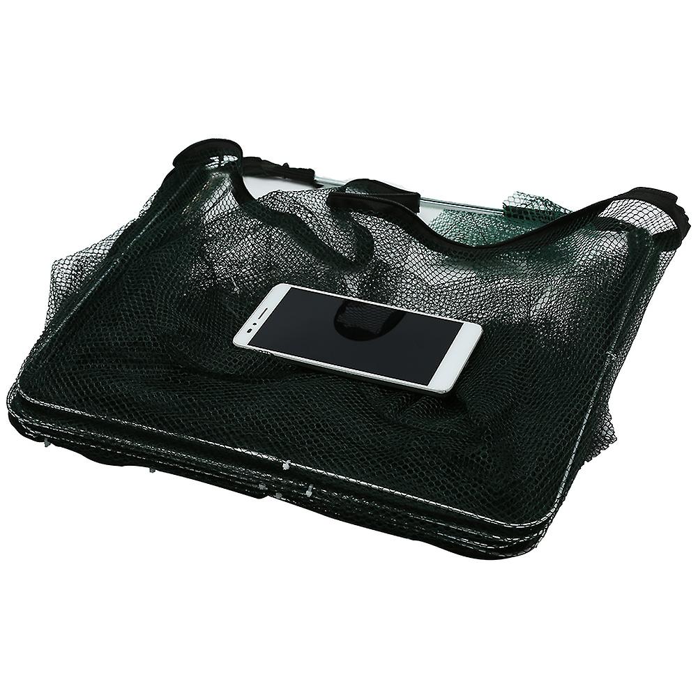 12 Holes Automatic Nylon Fishing Net Trap Foldable Crab Shrimp Cage