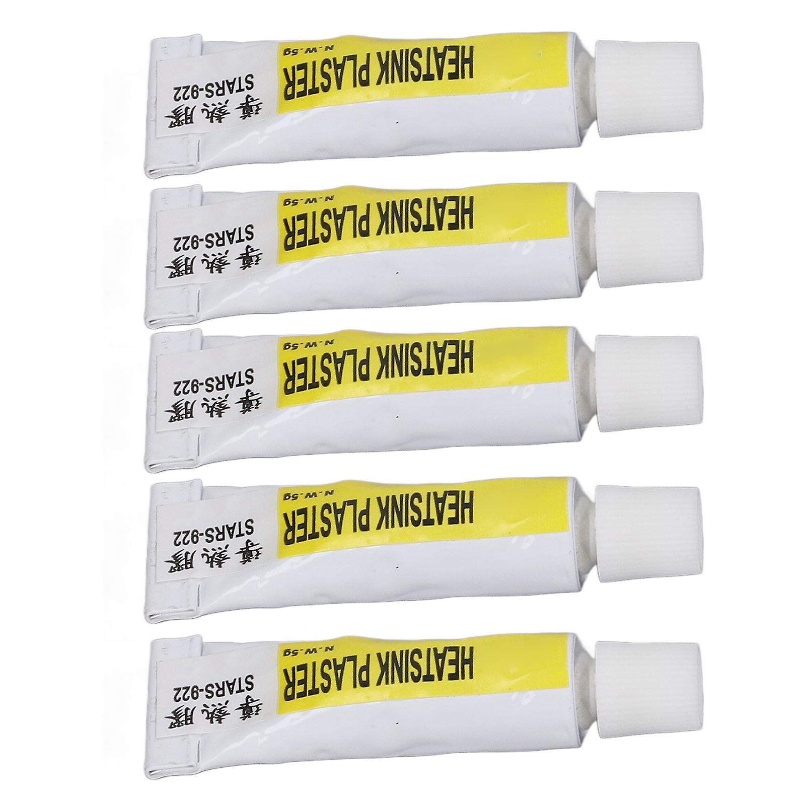 5PCS θερμική πάστα 300°C CPU ανθεκτικό στη θερμότητα μονωμένο θερμικό γράσο σιλικόνης για τον 3D εκτυπωτή 