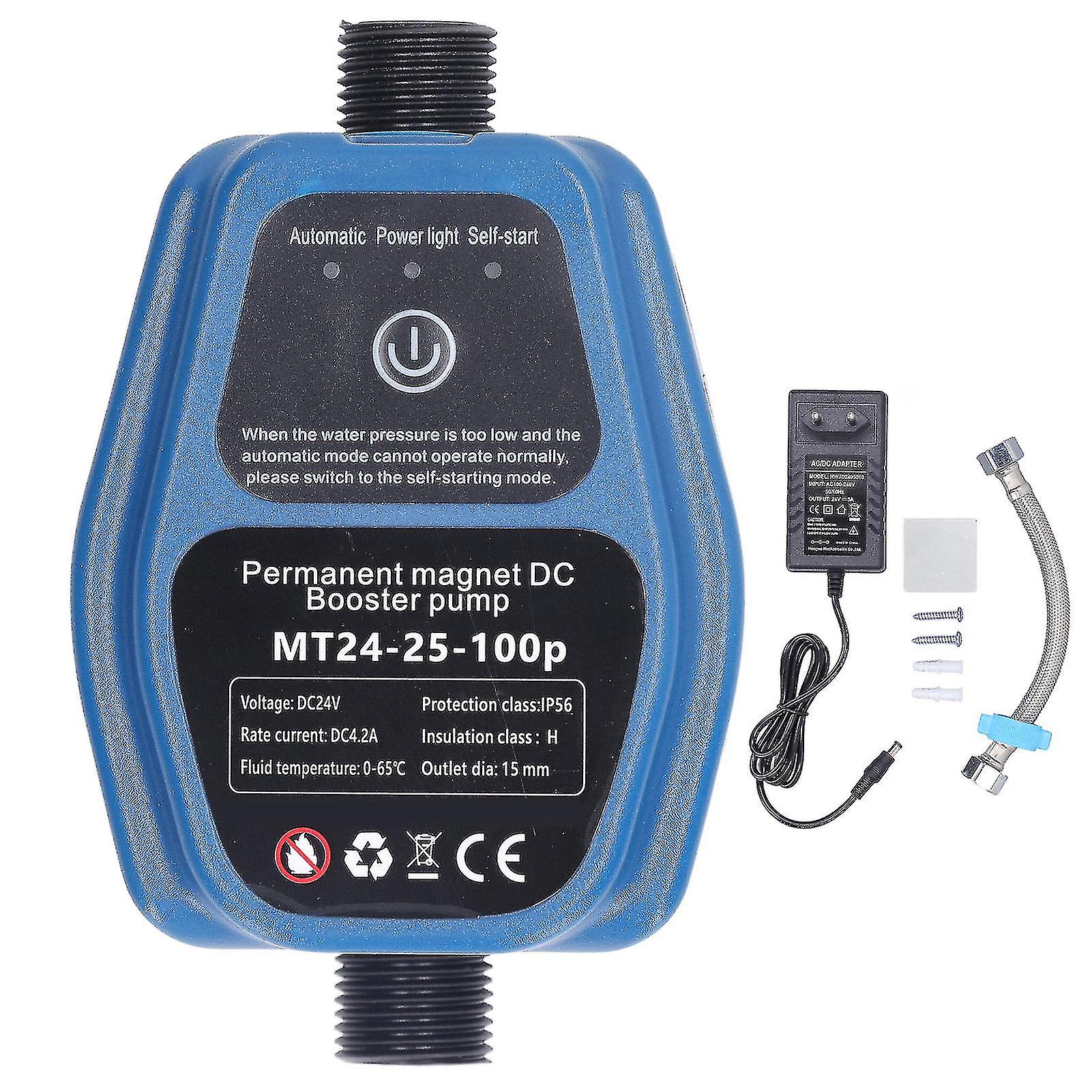 Αντλία ενίσχυσης πίεσης νερού 100w 24v 25l Ip56 έξυπνη αντλία 100240v-yu ντους αυτόματης ανίχνευσης