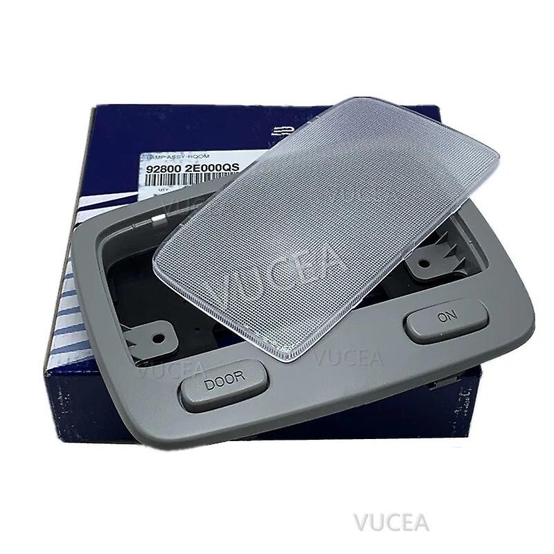 פנים מקורי מנורת חדר תקרה אמצעית אור אפור אסי עבור יונדאי טוסון 2005 2009 928002E000QS 92800 2E000QS 92800-2E000QS~36580