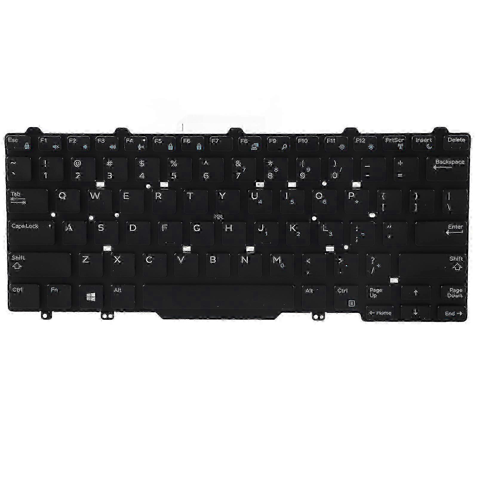 Clavier de remplacement rétroéclairé d’origine pour les ordinateurs portables américains, remplacement idéal des claviers Dell avec une large compatibilité et une grande durabilité