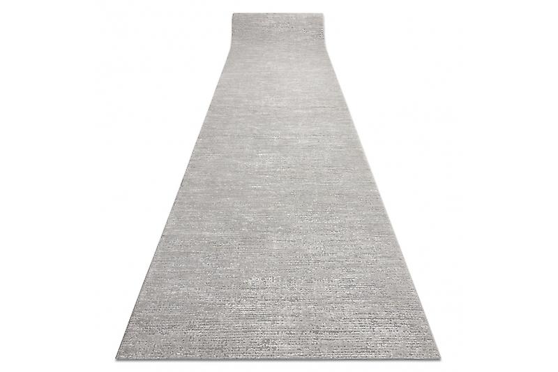 Modern runner TULS 51248 structural, melange grey 100 cm