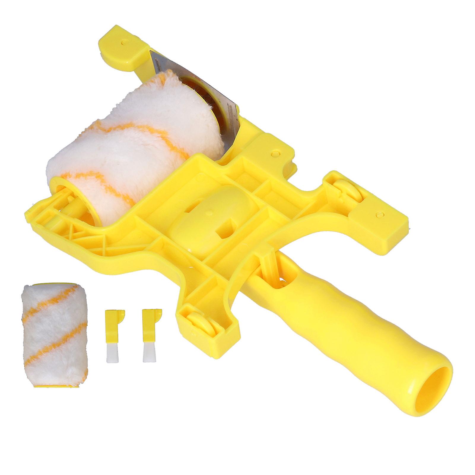 YUMILI Paint Edge Roller, Multifunctional Handheld Trim Combination Set, Edge Cutter, Roller Brush for Wall and Ceiling Painting, Window Sills,