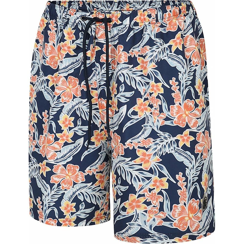 Men's ESPIONAGE Espionage Mens Big Size All Over Floral Printed Swim Short With Inner Mesh Brief