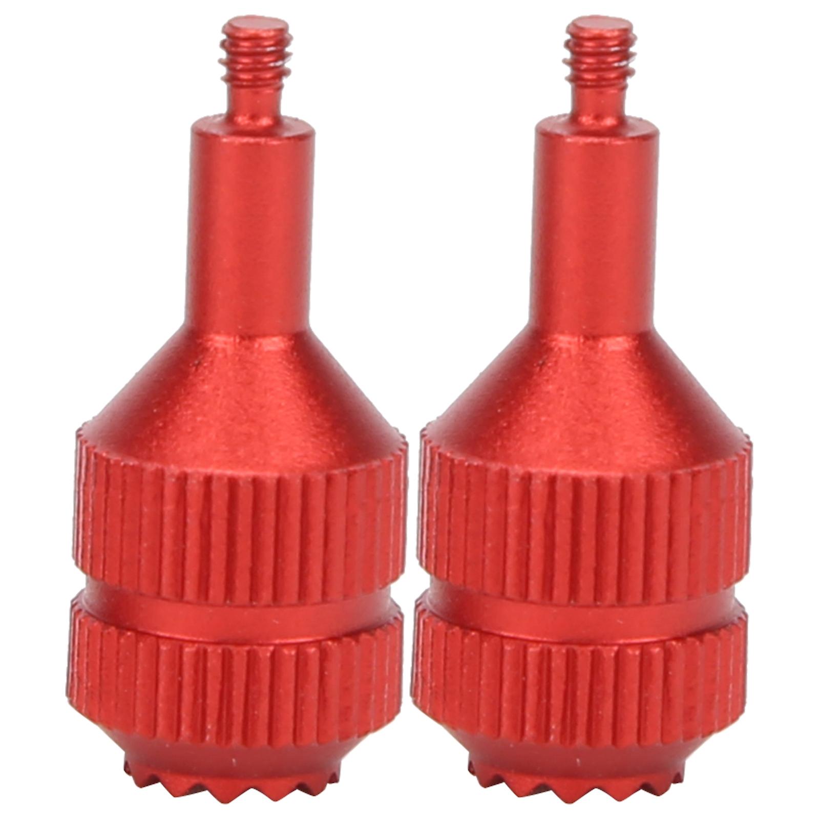 2PCS Aluminum Metal Joystick Protectorfor DJIFPVV2 for DJI FPV V2 Protector Remote Controller RockerRed