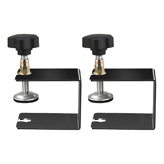 2Pcs Drawer Fixing Clips Rustproof Strong Load-bearing Anti-slip Design Drawer Front Installation Clamps Woodworking Tools
