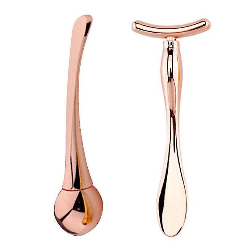 Eye Facial Massage Tools Essence Bar Beauty Wand Double-end Facial Mask Spoon For Massager