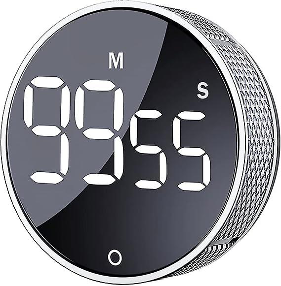 Digital Kitchen Timer, Countdown with Large LED Display, Suitable for Classroom Cooking Learning, Convenient for Children and Elderly