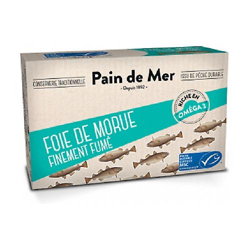 Finely smoked cod liver - MSC label 120 g
