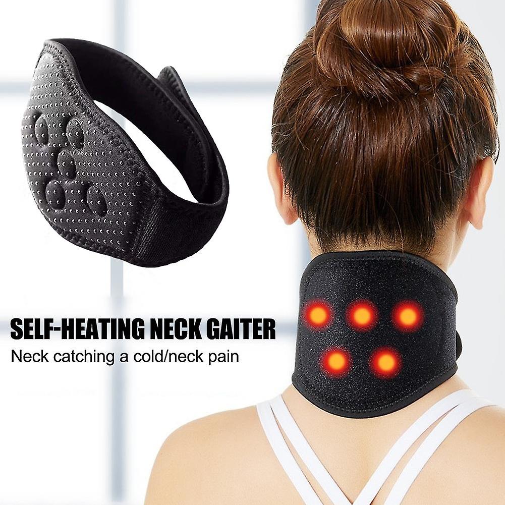 Standard 7 magnets (B) $ Self-heating neck guard warming tourmaline magnetic therapy home neck guard to protect the cervical vertebrae for men and