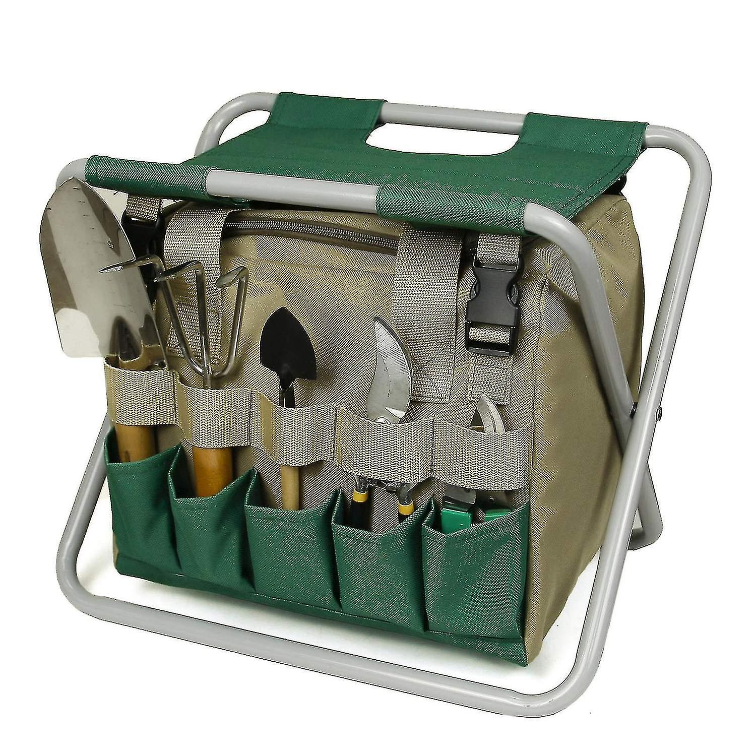 Multifunctional Detachable Foldable Large Capacity Garden Folding Fishing Garden Tool Folding Stool