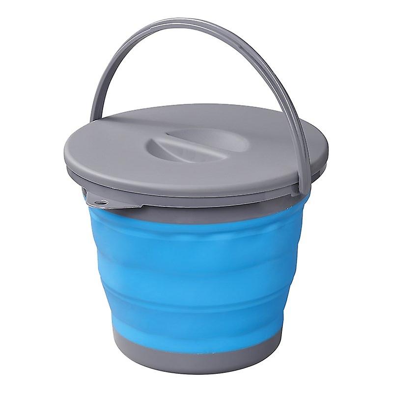 Folding bucket with lid 5L